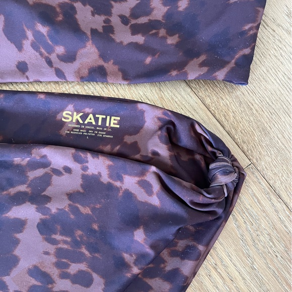 Skatie one piece swimsuit in Yellowstone - Picture 5 of 14